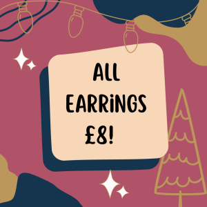 MVP £8 earring sale!